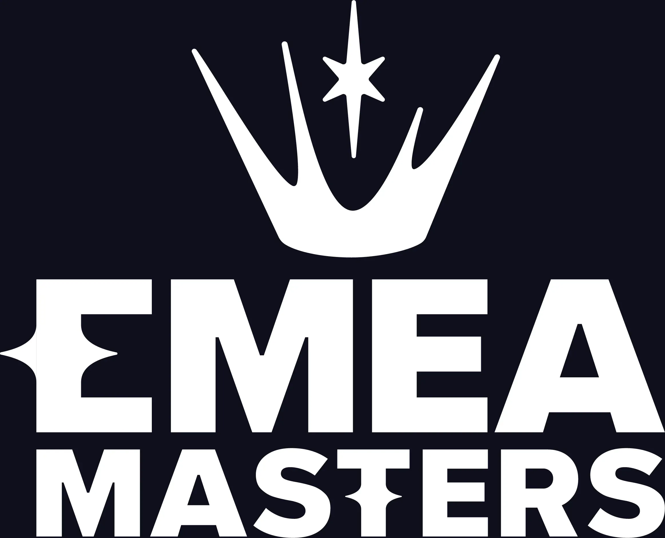 EMEA Masters 2026 Spring official tournament logo on dark background.
