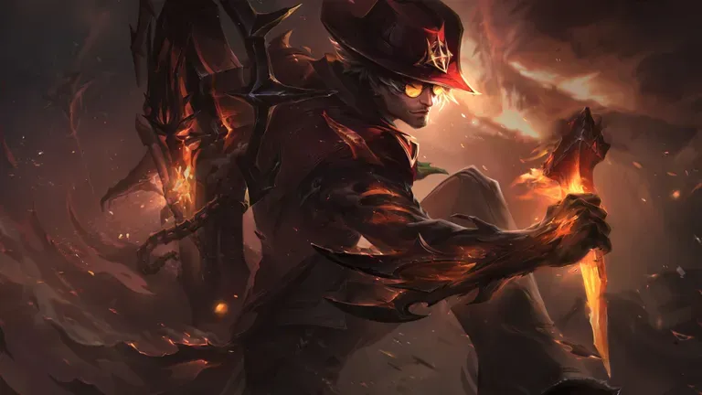 Locke High Noon skin League of Legends champion launch skin 2026.