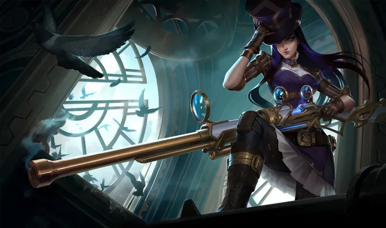 Caitlyn, safest ADC pick in the mage support meta before Patch 26.16.