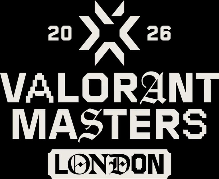 Official logo of VALORANT Masters London 2026.