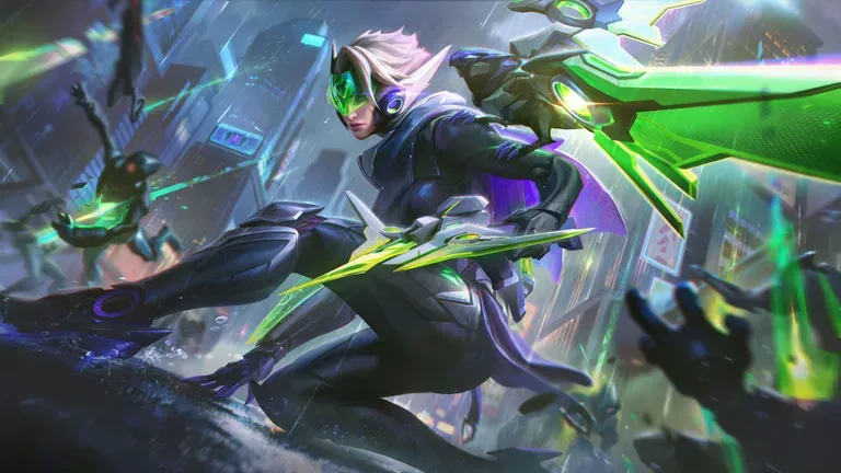 PROJECT: Quinn skin preview from LoL Patch 26.10 — now viable in jungle.