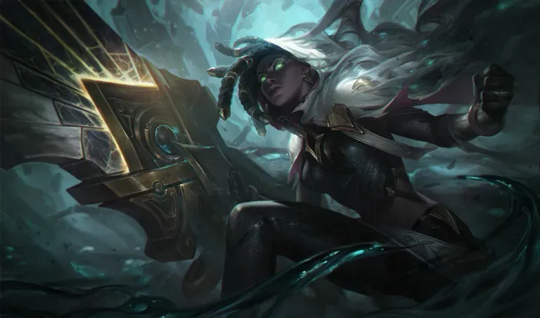 Senna loading screen splash art, one of the biggest losers of Patch 26.13.