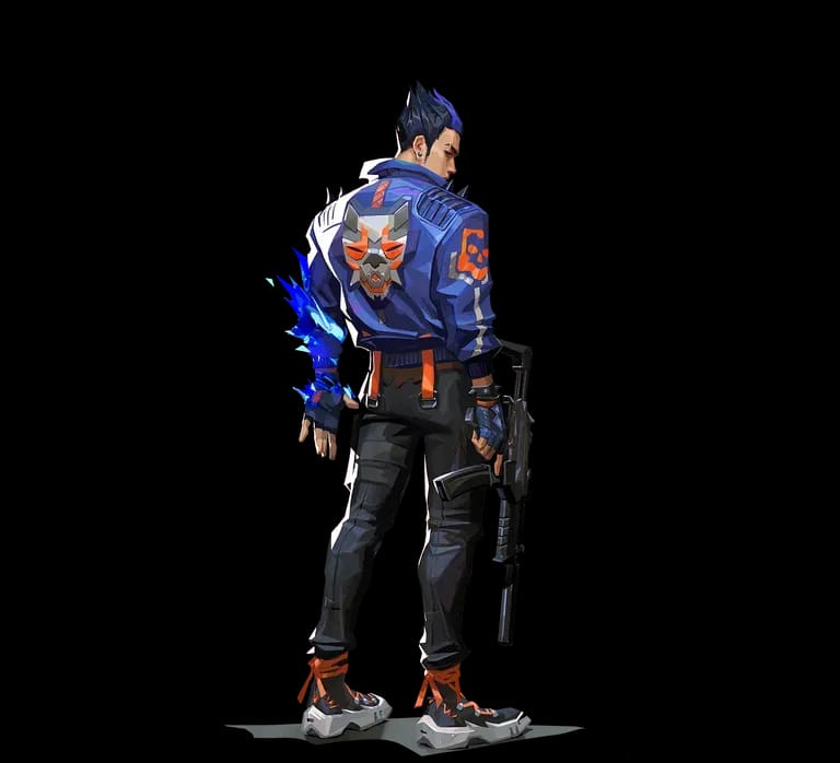 Yoru, the Initiator agent in Valorant, buffed in Patch 13.01 with extended Gatecrash duration.