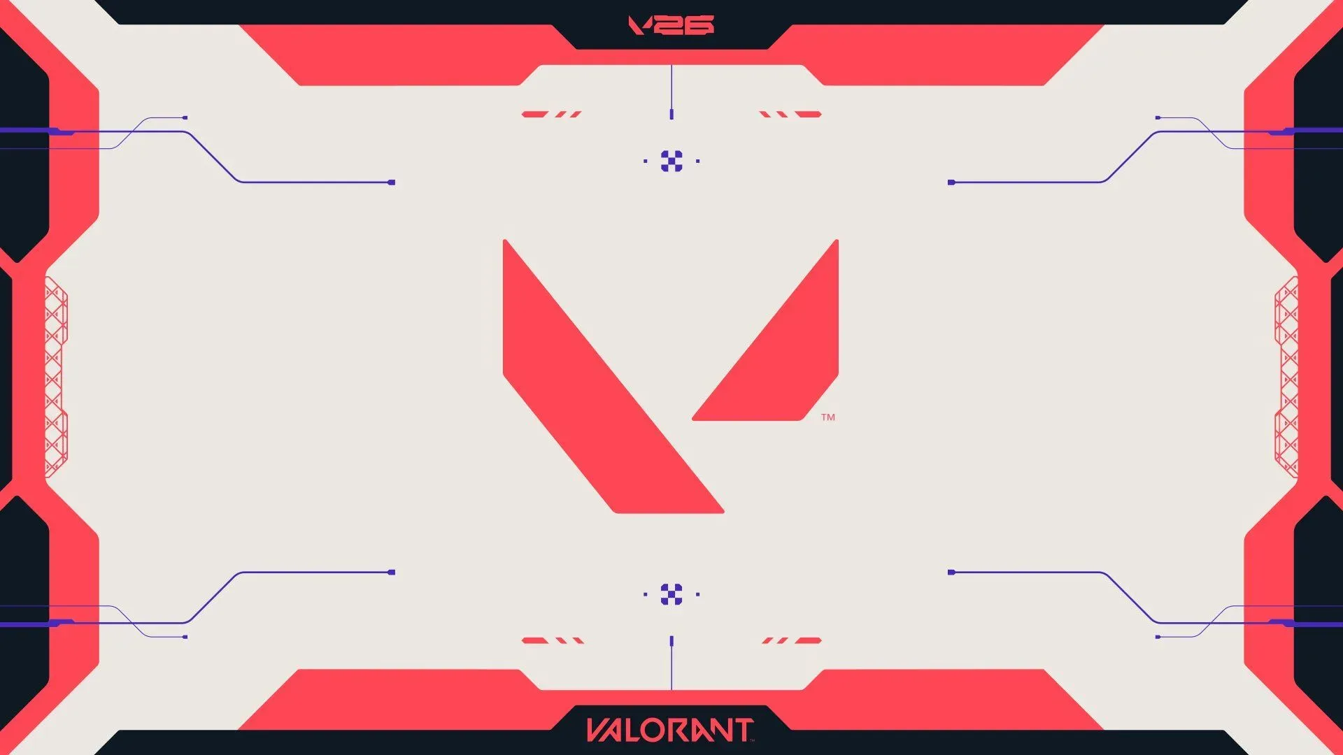 Official VALORANT Patch 13.05 key art with the V26 episode branding.