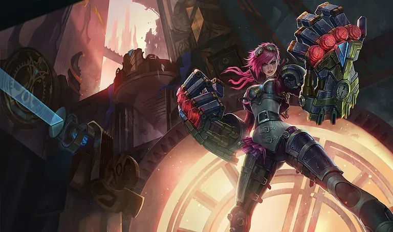 Yike plays Vi in Game 1 of Karmine Corp vs GIANTX — LEC Spring 2026 Playoffs.