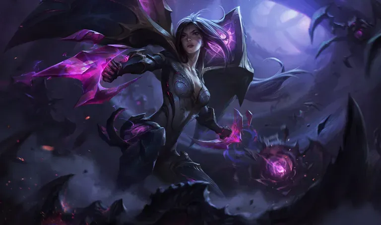 KaiSa champion splash art from League of Legends.