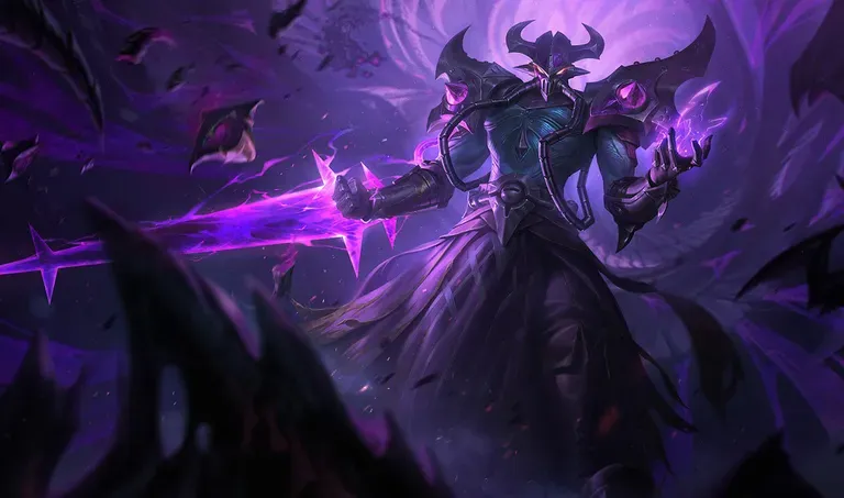 Kassadin splash art, receiving buffs in LoL Patch 26.11.